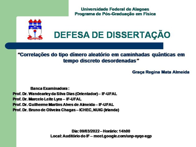 Mestrado - Graça R. M. Almeida - 09/03/22