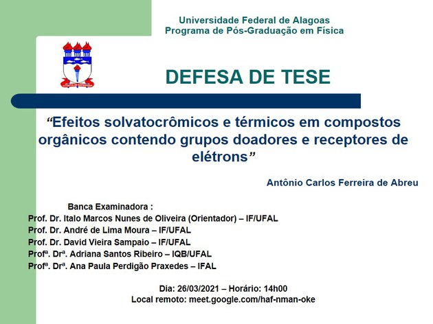 Doutorado - Antônio C. F. Abreu - 26/03/21
