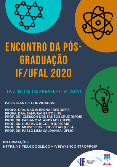 Encontro da Pós-Graduação IF/UFAL 2020